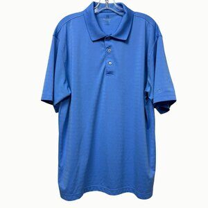 Pro Tour Blue Polo Golf Shirt XL Short Sleeve Performance Pullover
